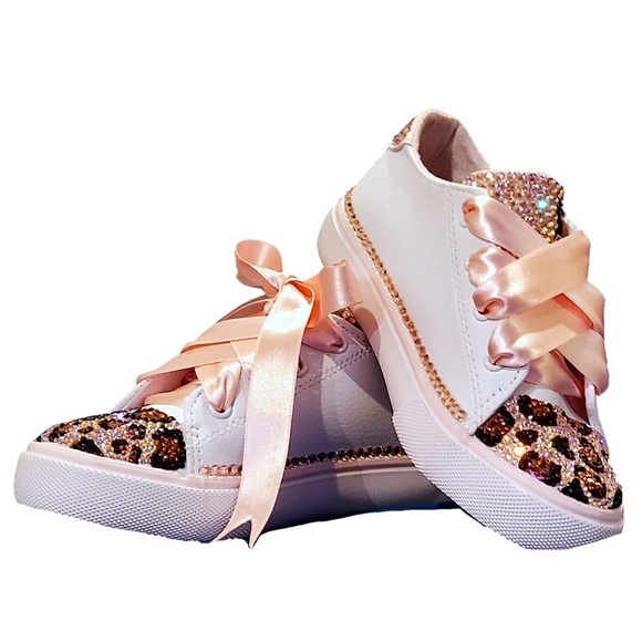 Custom Order Blinged Out Shoes Any Size - Picture 6 of 8